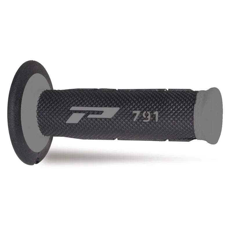PROGRIP - Manopole MX 791-187 - Doppia Densità Grigio/Nero senza Foro