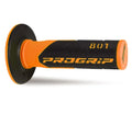 PROGRIP - Manopole MX 801-296 - Doppia Densità Arancio Fluo/Nero senza Foro
