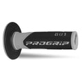 PROGRIP - Manopole MX 801-187 - Doppia Densità Grigio/Nero senza Foro
