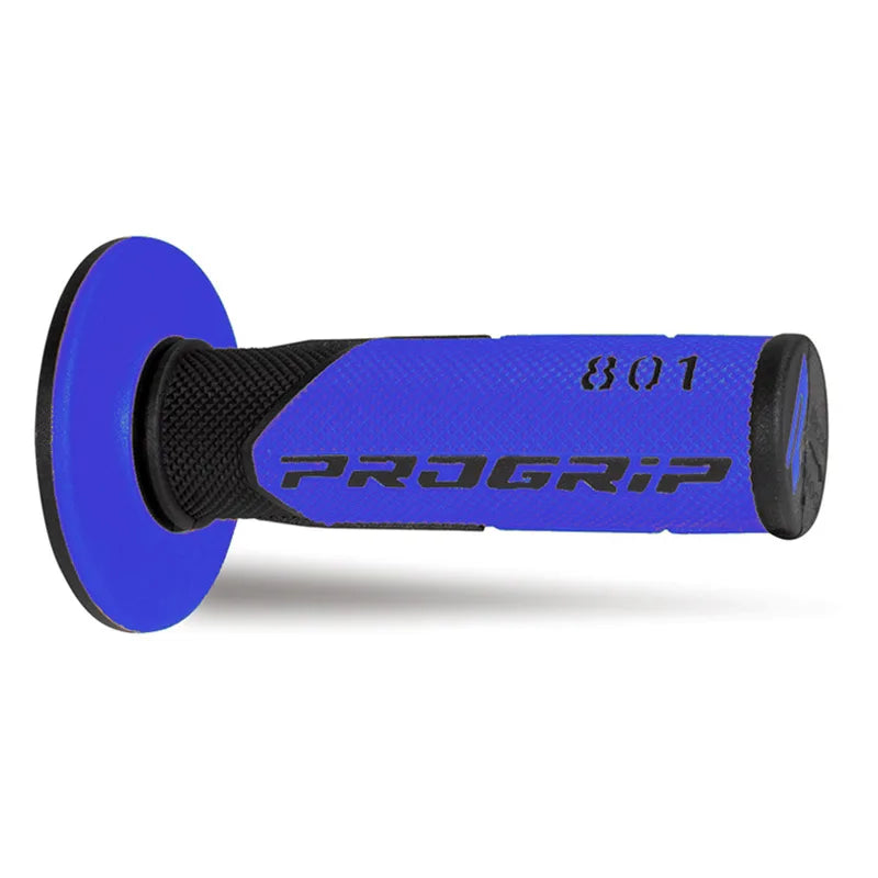 PROGRIP - Manopole MX 801-146 - Doppia Densità Nero/Blu senza Foro