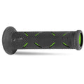 PROGRIP - Manopole Strada 717-OE-198 - Doppia Densità Verde/Nero con Foro