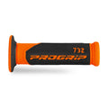 PROGRIP - Manopole Scooter 732-296 - Doppia Densità Arancio Fluo/Nero senza Foro