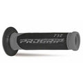 PROGRIP - Manopole Strada 732-OE-187 - Doppia Densità Grigio/Nero con Foro