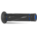PROGRIP - Manopole Strada 838-150 - Doppia Densità Blu/Nero senza Foro