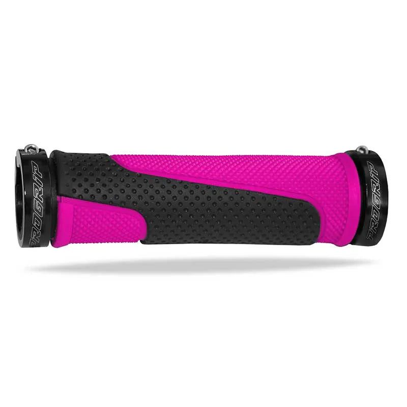 PROGRIP - Manopole ATV 997-297 Fucsia/Nero senza Foro