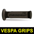 PROGRIP - Manopole VESPA 732-298 - Doppia Densità Nero/Titanio senza Foro