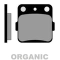 BRENTA MOTO - Pastiglie Freno Organiche BRENTA 3106