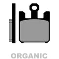 BRENTA MOTO - Pastiglie Freno Organiche BRENTA 3119 (2 Coppie)