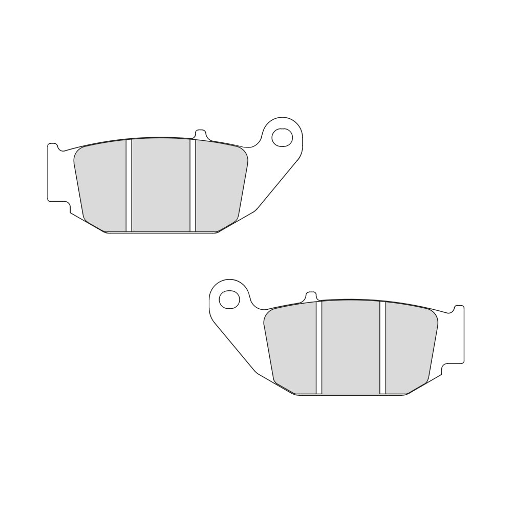 BCR - Pastiglie Freno Sinterizzate HONDA CRF L 250cc Posteriori (Coppia)