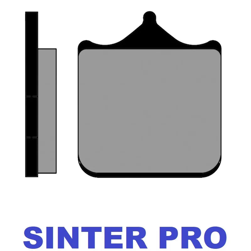 BRENTA MOTO - Pastiglie Freno Sinterizzate PRO BRENTA 7107 (2 Coppie)