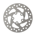 ASHIMA - Disco Freno per Monopattino Elettrico 120mm Argento - Attacco 5 Fori