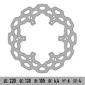 BRENTA MOTO - Disco Freno BRENTA BD101F - PIAGGIO LIBERTY 50/125 [ANT]