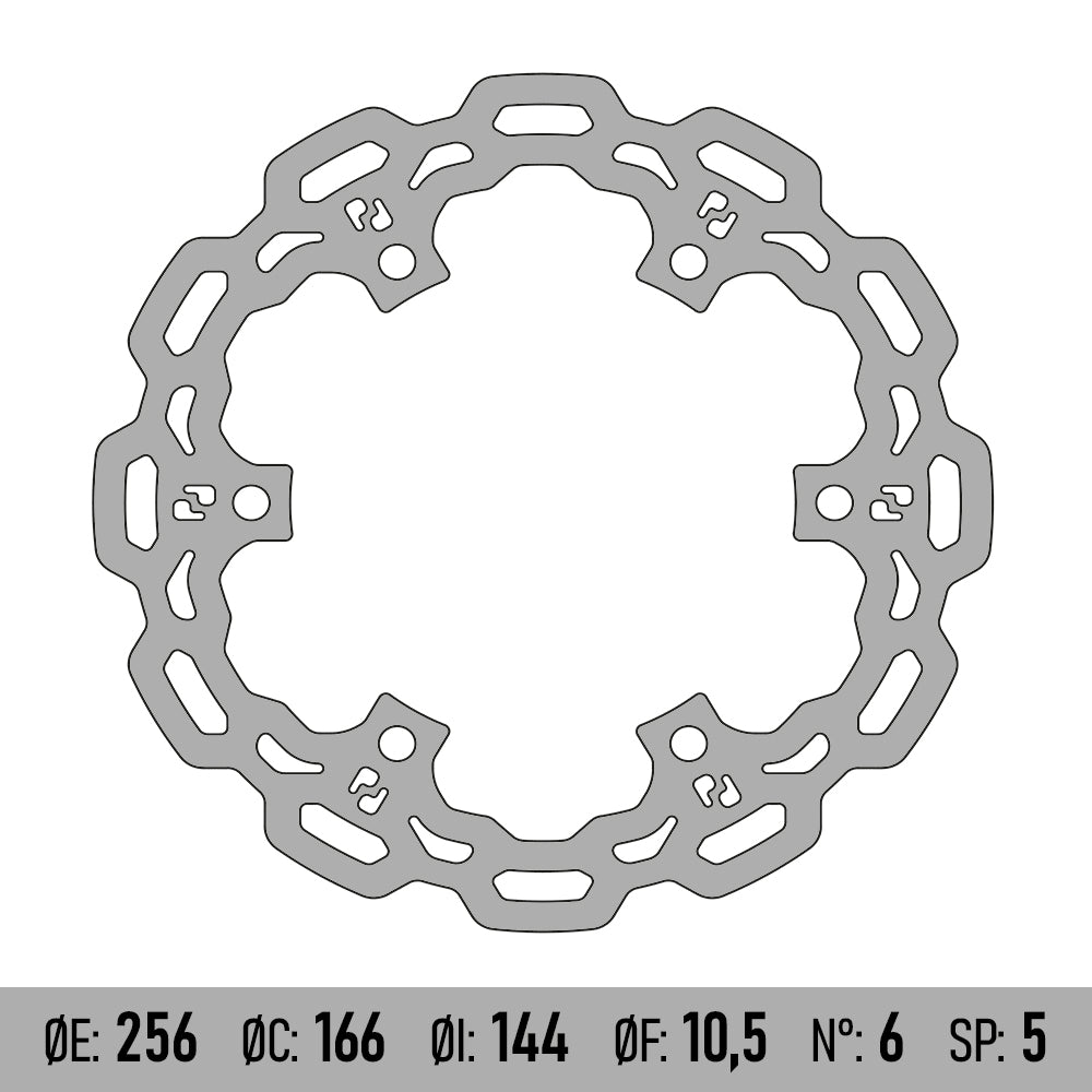 BRENTA MOTO - Disco Freno BRENTA BD108F - HONDA SH 300/350 [ANT]