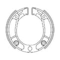 BRENTA MOTO - Ganasce Freno BRENTA 0305