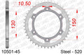AFAM - Corona AFAM 10501-45 in Acciaio Passo 520