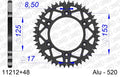 AFAM - Corona AFAM 11212+48 in Alluminio Passo 520