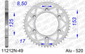 AFAM - Corona AFAM 11212N-49 in Alluminio Passo 520
