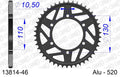 AFAM - Corona AFAM 13814-46 in Alluminio Passo 520