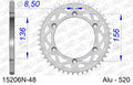 AFAM - Corona AFAM 15206N-48 in Alluminio Passo 520