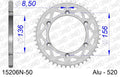 AFAM - Corona AFAM 15206N-50 in Alluminio Passo 520