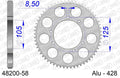 AFAM - Corona AFAM 48200-58 in Alluminio Passo 428
