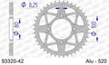 AFAM - Corona AFAM 93320-42 in Alluminio Passo 520