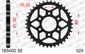AFAM - Corona AFAM 185400-38 in Acciaio Passo 525