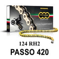 REGINA - Catena 124RH2 140 Maglie Passo 420 - Oro