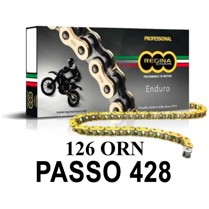 REGINA - Catena 126ORN 130 Maglie Passo 428 - Oro