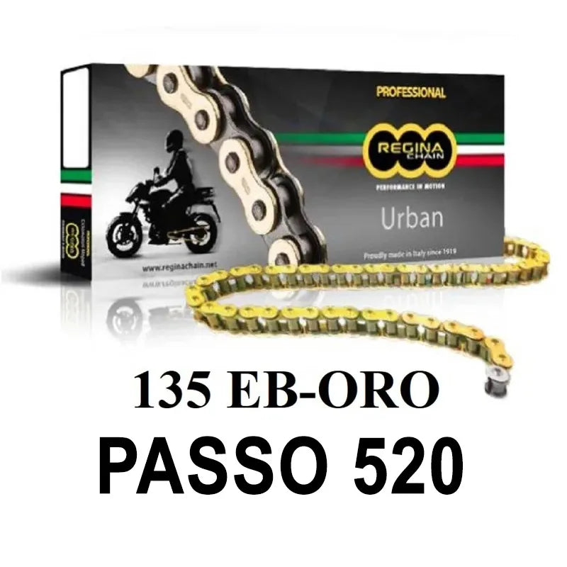 REGINA - Catena 135EB-ORO 110 Maglie Passo 520 - Oro