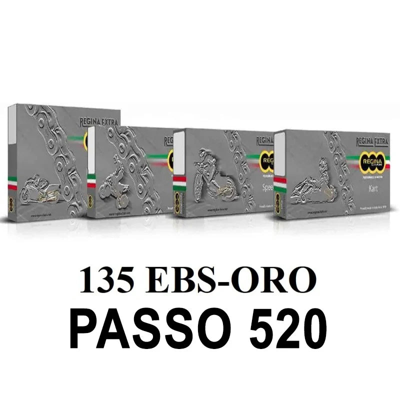 REGINA - Catena 135EBSOROO 88 Maglie Passo 520 - Oro