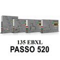 REGINA - Catena 135EBXL 110 Maglie Passo 520 - Nero