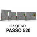 REGINA - Catena 135QUAD 100 Maglie Passo 520 - Oro