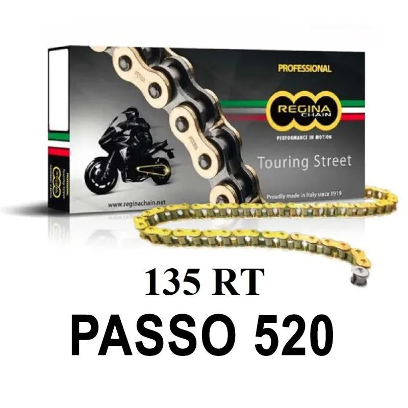 REGINA - Catena 135RT 112 Maglie Passo 520 - Oro