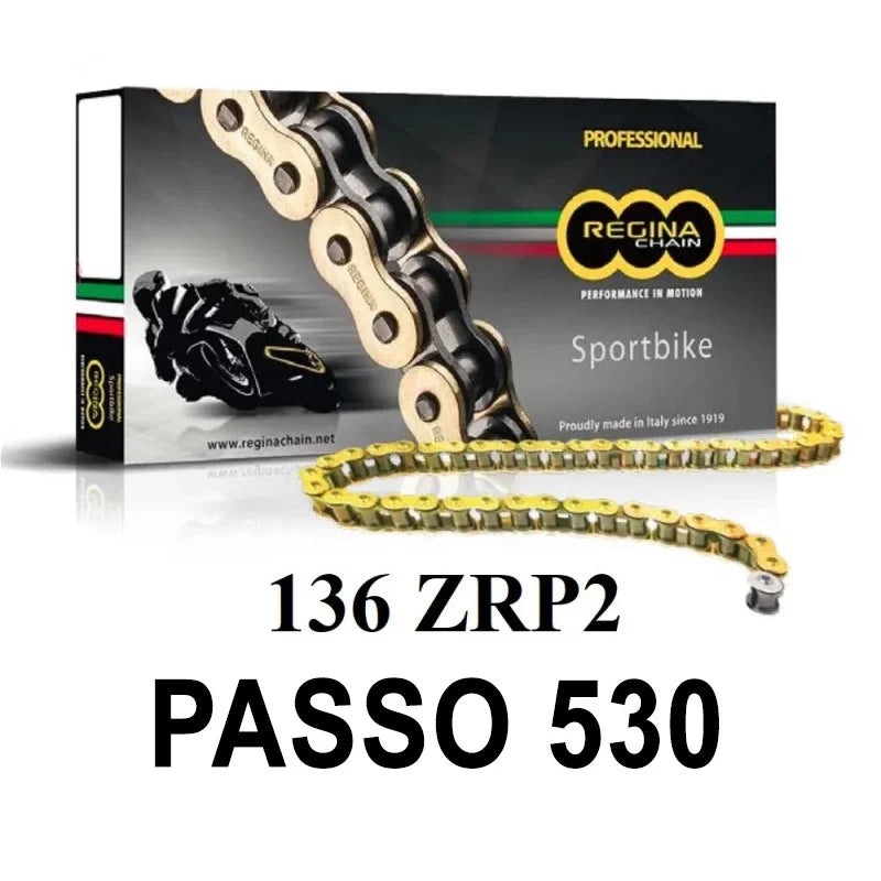 REGINA - Catena 136ZRP2 106 Maglie Passo 530 - Oro