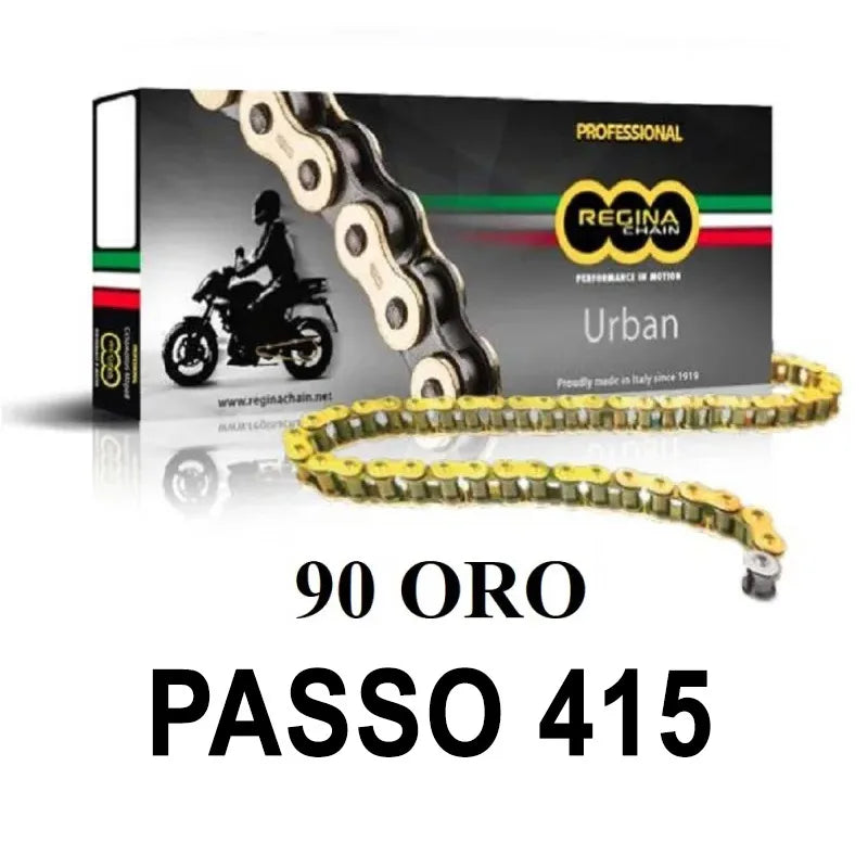REGINA - Catena 90OROO 100 Maglie Passo 415 - Oro