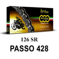REGINA - Catena 126SR 124 Maglie Passo 428 - Nero