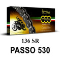 REGINA - Catena 136SR 110 Maglie Passo 530 - Nero