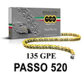 REGINA - Catena 135GPE 124 Maglie Passo 520 - Oro