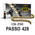 REGINA - Catena 126ZSE 140 Maglie Passo 428 - Oro