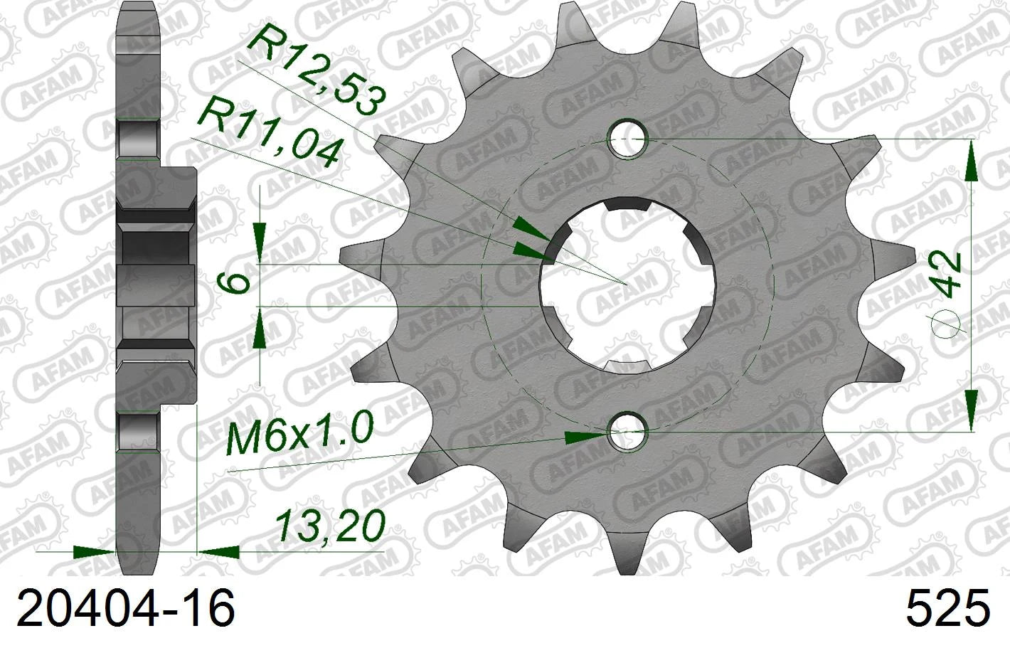 AFAM - Pignone AFAM 20404-16 Passo 525