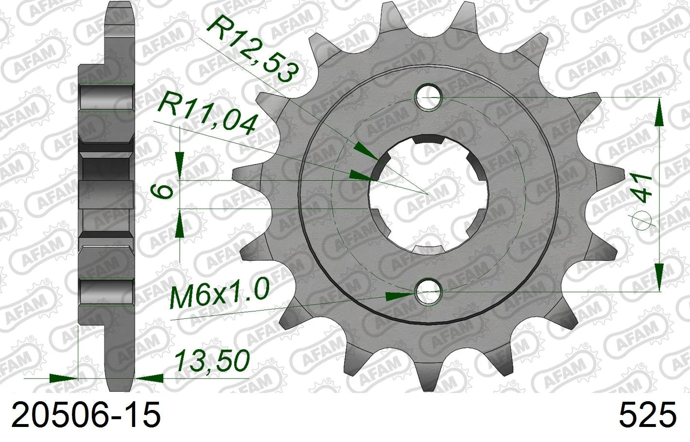AFAM - Pignone AFAM 20506-15 Passo 525