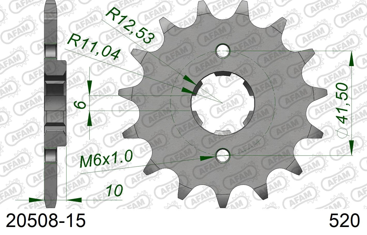AFAM - Pignone AFAM 20508-15 Passo 520
