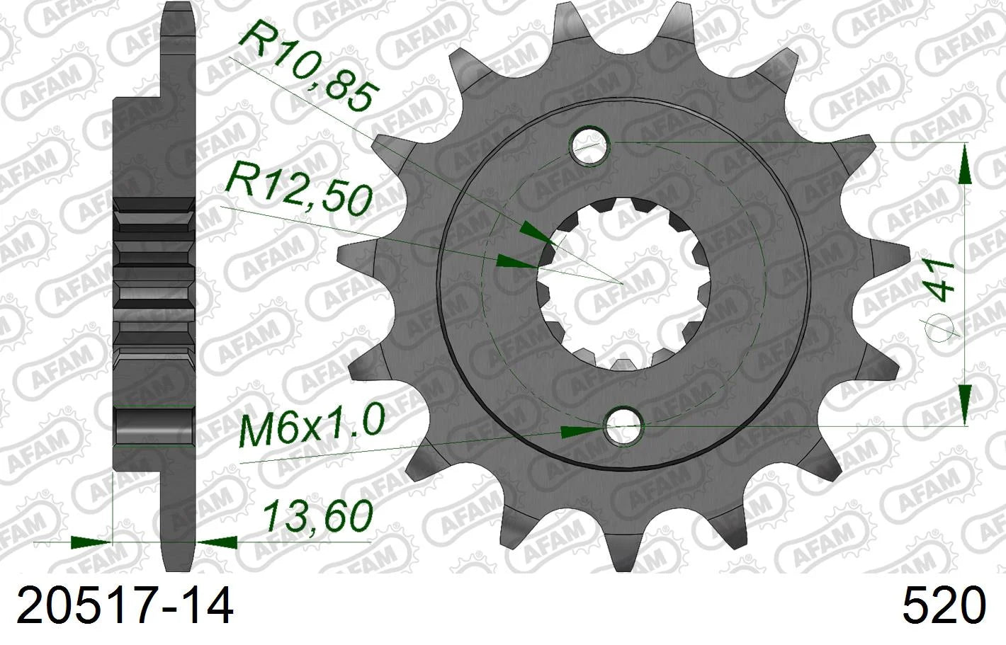 AFAM - Pignone AFAM 20517-14 Passo 520