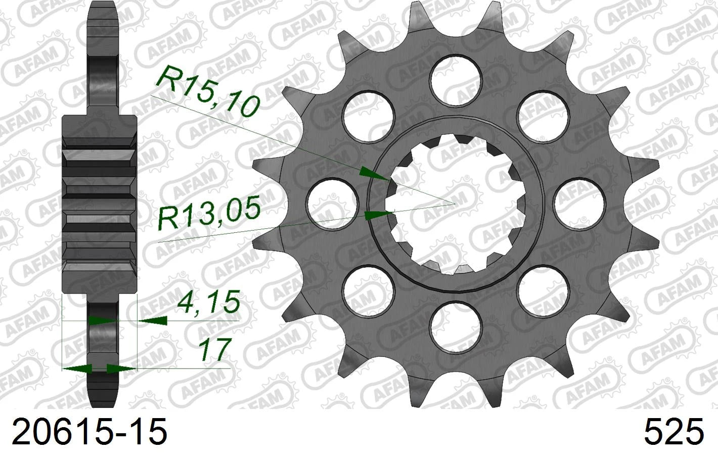AFAM - Pignone AFAM 20615-15 Passo 525