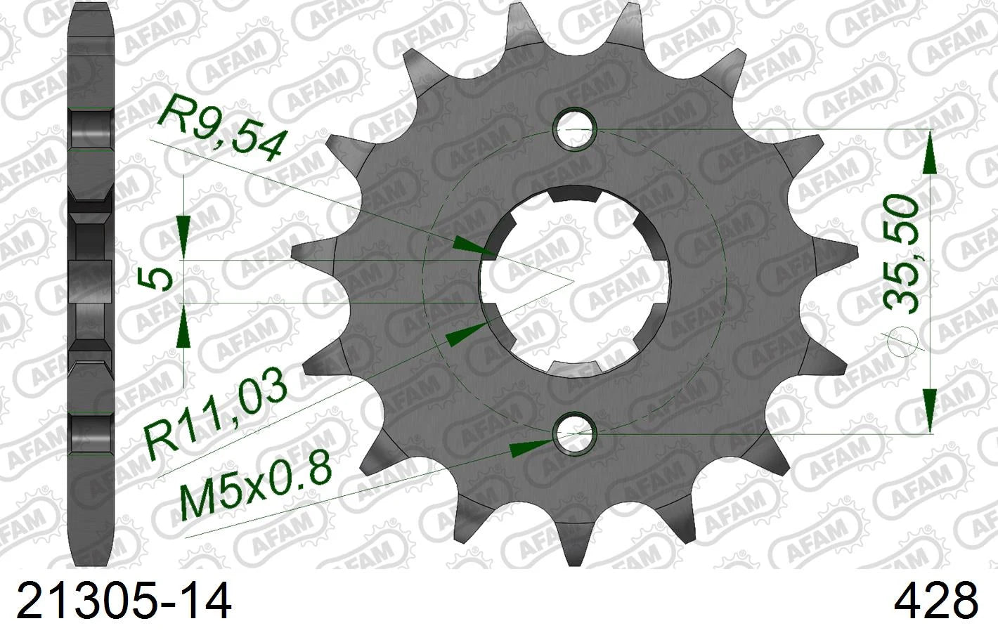 AFAM - Pignone AFAM 21305-14 Passo 428