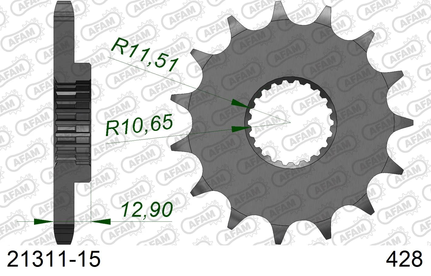 AFAM - Pignone AFAM 21311-15 Passo 428