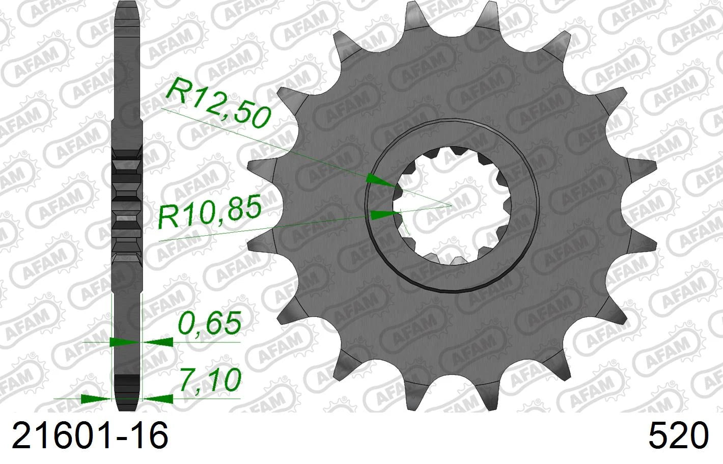 AFAM - Pignone AFAM 21601-16 Passo 520