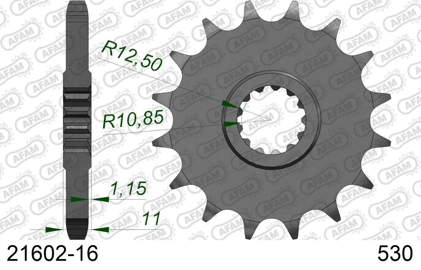 AFAM - Pignone AFAM 21602-16 Passo 530