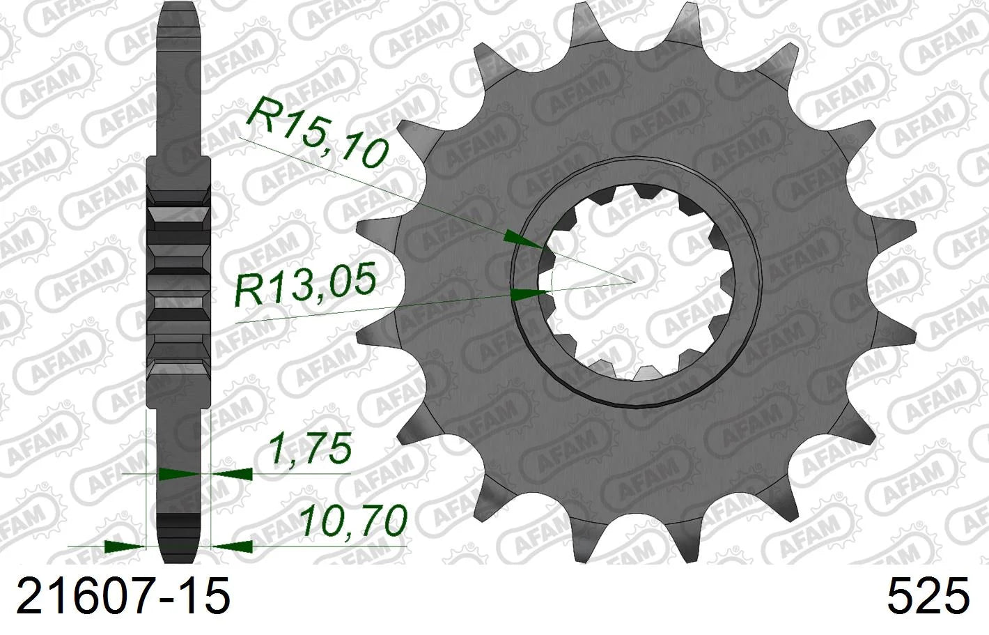 AFAM - Pignone AFAM 21607-15 Passo 525